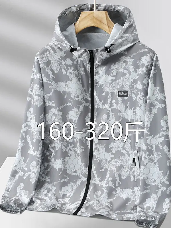 large-size-camouflage-uv-protection-clothing-men's-loose-hooded-lightweight-fishing-waterproof-sunscreen-suit-breathable-poly