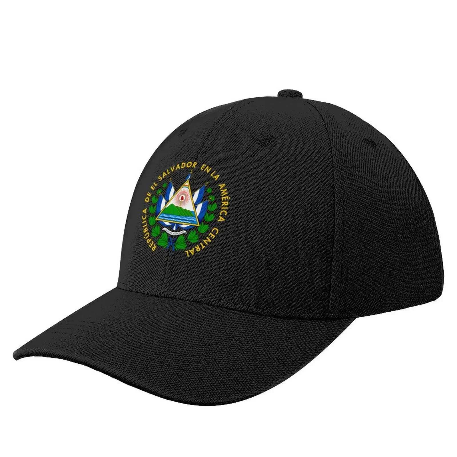 

Coat of arms of El Salvador Baseball Cap Cosplay Kids Hat derby hat Luxury Woman Men's