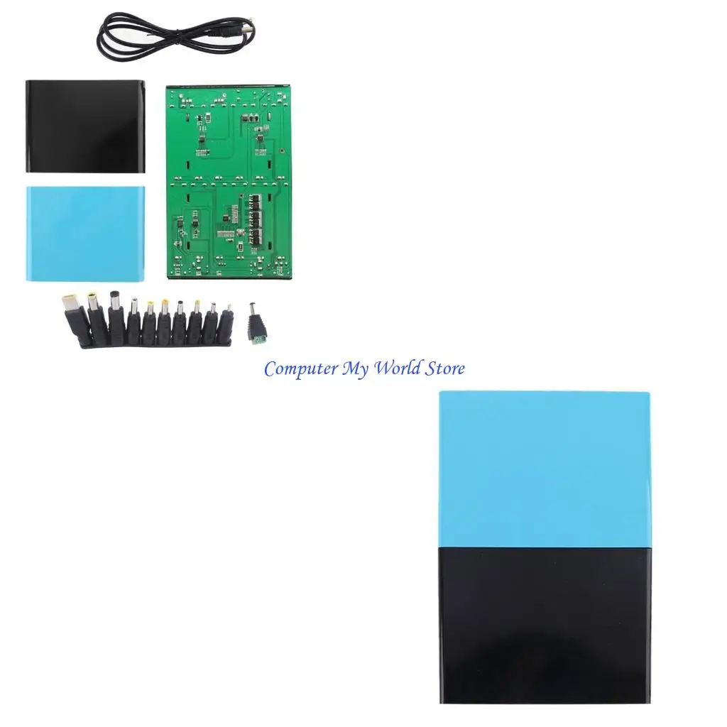 

18650 Battery Storage Box for Case USB 5.5x2.1mm Holder Container Batteries