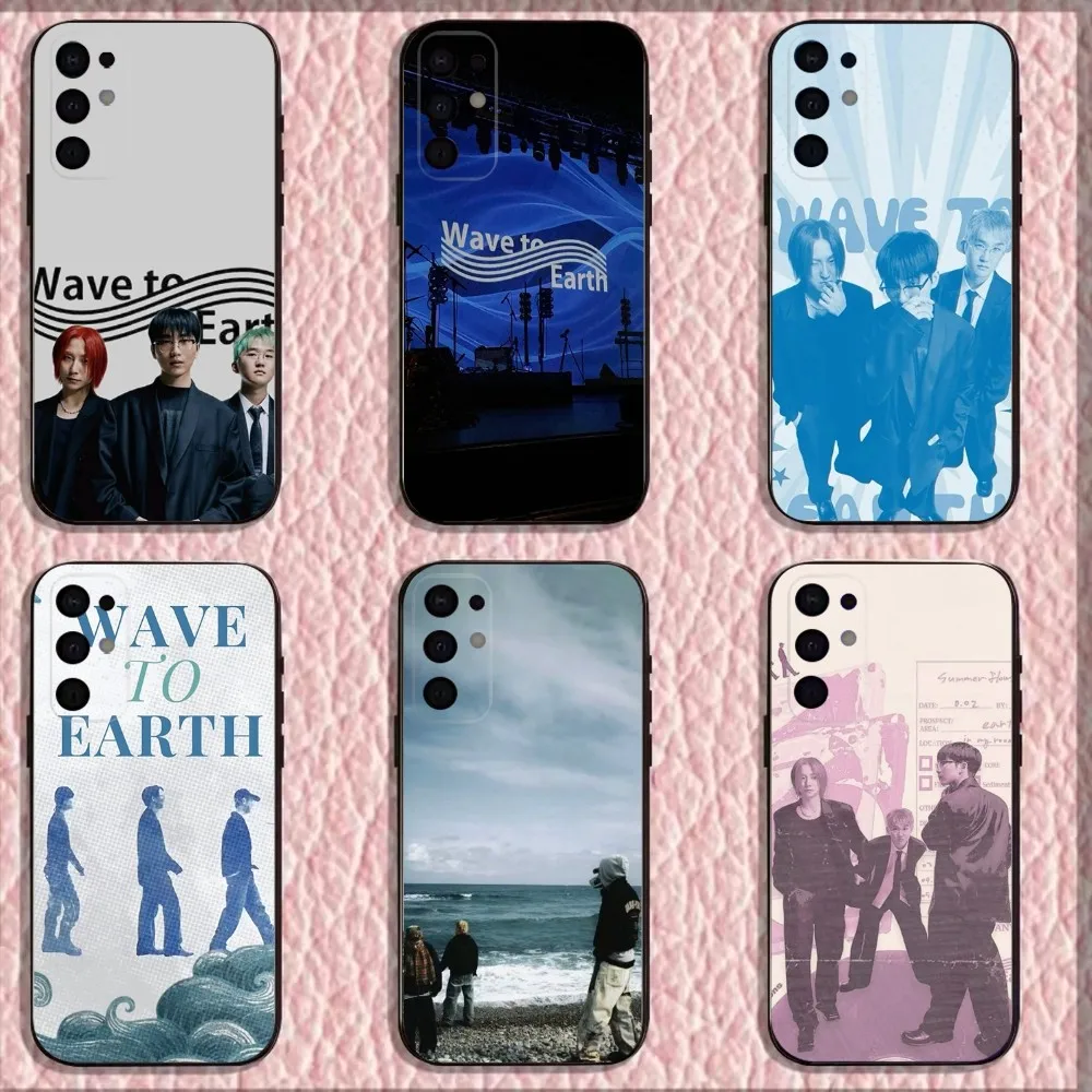 

W-Wave To E-Earth summer flows Phone Case For Samsung S25,S24,S21,S22,S23,S30,Ultra,S20,Plus,Fe,Lite,Note,10,9,5G Black Cover