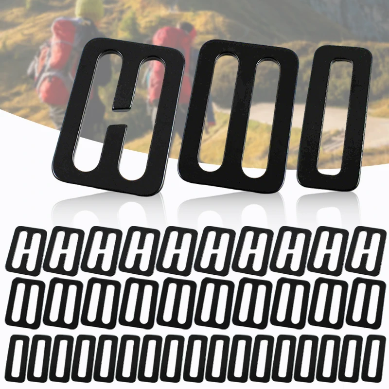 

5Pcs 20-50mm Stainless Steel Buckle for Sewing Bag Strap Belt Metal Ring Buckles Webbing Tri-Glide Loop Hook DIY Accessories