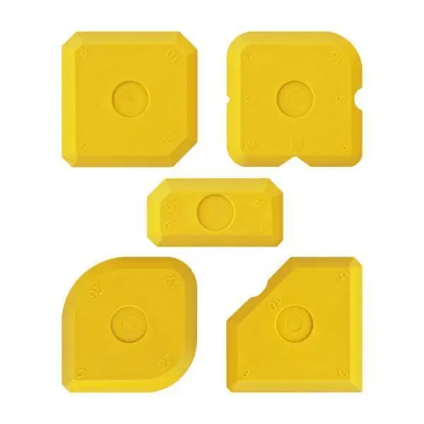 Caulking Tool Set Caulking Finishing Grouting Tools Trimming Kit Wiper Set PVC Material Compact Blade Wiper suitable for car