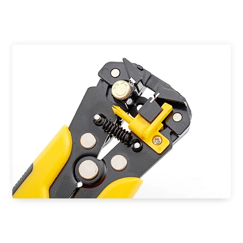 8inches Crimper Cable Cutter Automatic Wire Multifunctional Stripping Hand Tools Crimping Pliers Terminal