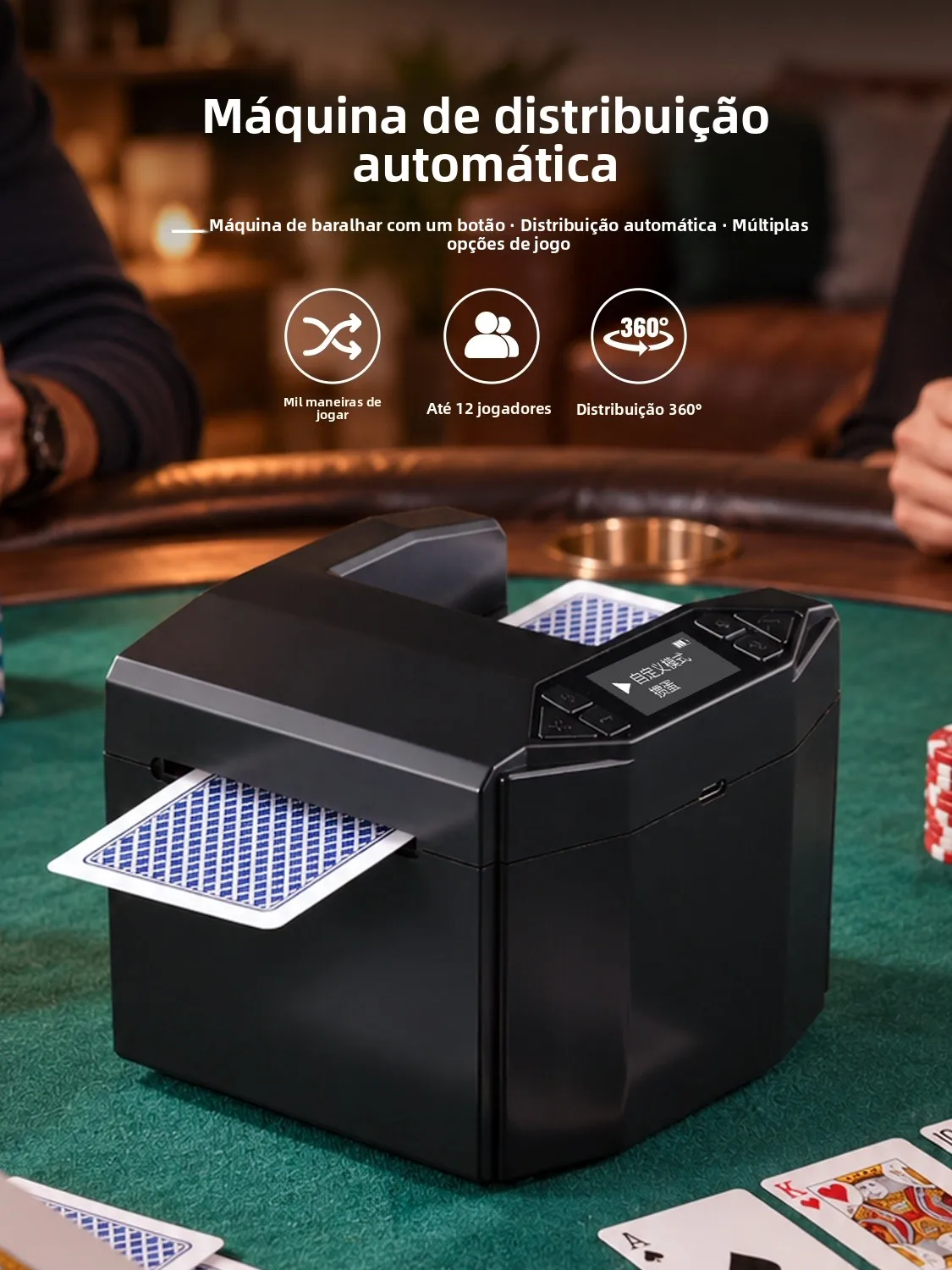 automatic-poker-card-shuffler-machine-portable-versatile-for-dou-dizhu-texas-holdem-golden-flower-mahjong-customizable