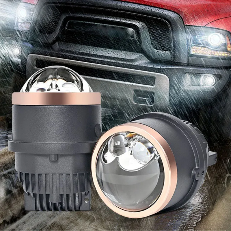 

Brighten Up the Night with 3 Inch Bi LED Laser Fog Lamp Projector Lens for Toyota Honda Ford GM