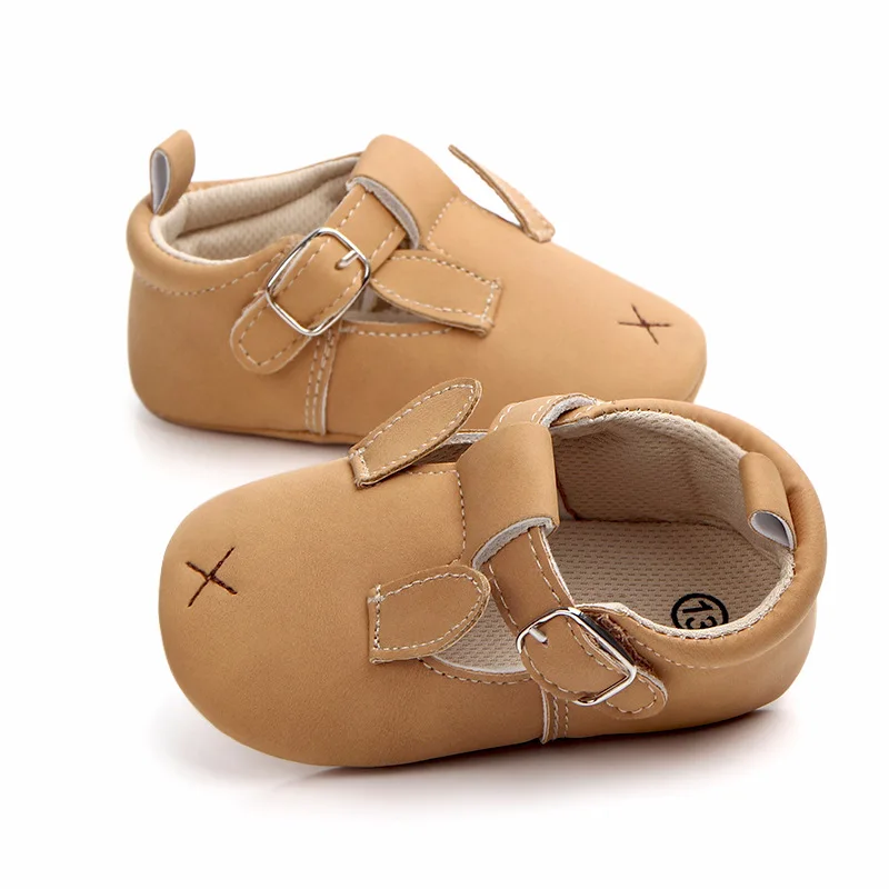 2022 Cute Animal Baby Shoes Boys Girls Soft Leather Moccasins Shoe Spring Infant Prewalkers Toddler Boy Newborn First Walkers