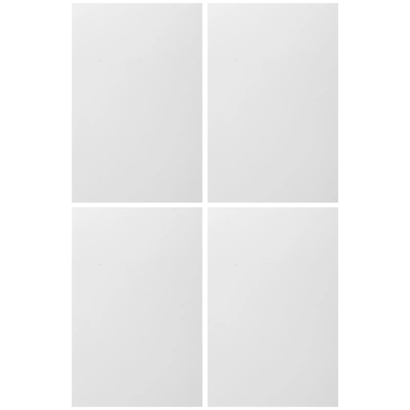 4 peças placa de alumínio branco puro sublimação moldura de foto espaços em branco sinais as placas