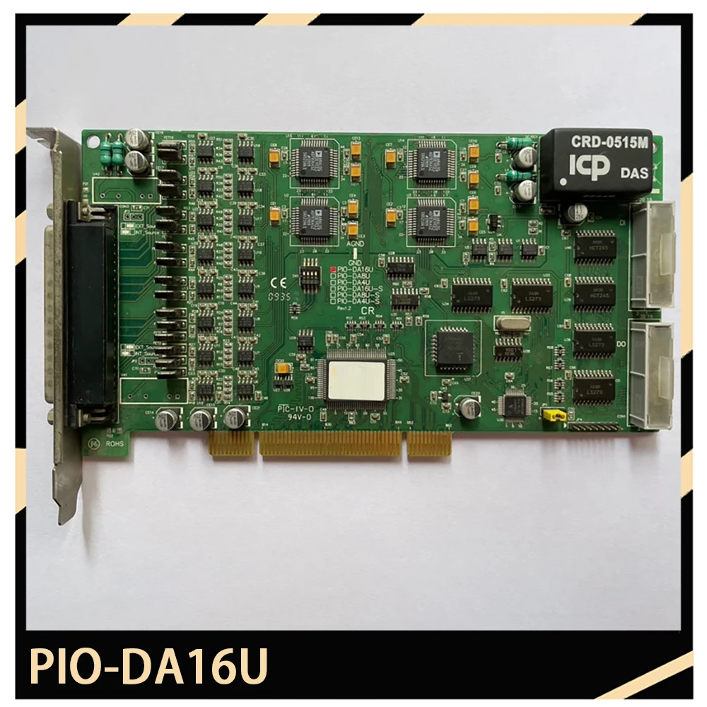PIO-DA16U data acquisition board 14-channel isolated analog output Card