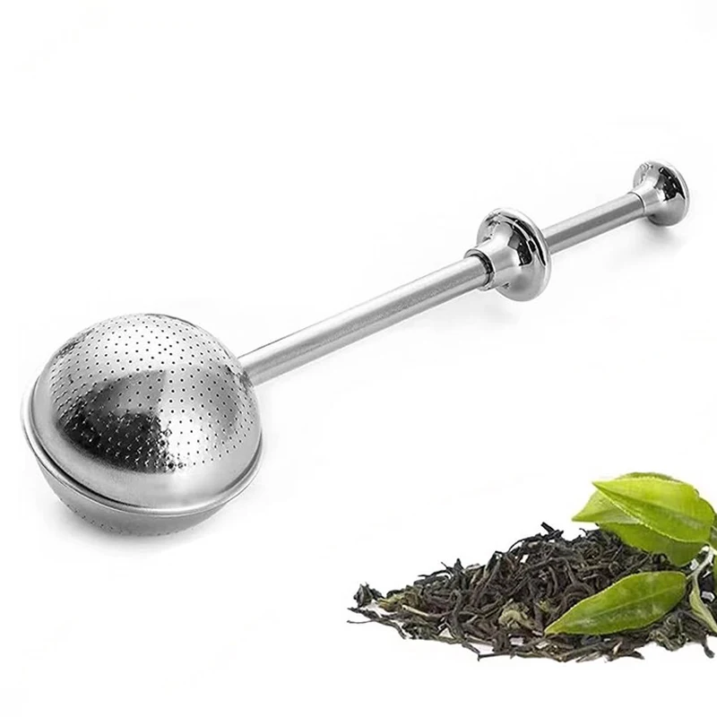 

Stainless Steel Tea Strainer Flour and Spices Tea Infuser Fine Mesh Tea Ball Kitchen Accessories Tea Tools