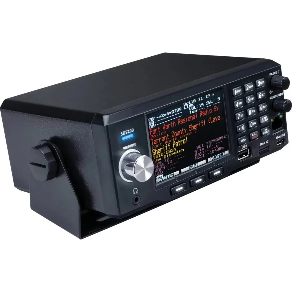 SDS200 صحيح I/Q ™   TrunkTracker X Base/ماسح ضوئي رقمي متنقل. أداء رقمي لا يصدق. تكنولوجيا TrunkTracker X