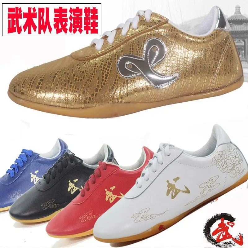 Chinese Wushu Kung Fu Supplies Chinese Wushu Taiji Nanquan Wushu Shoes Men's Women's Wushu Shoes