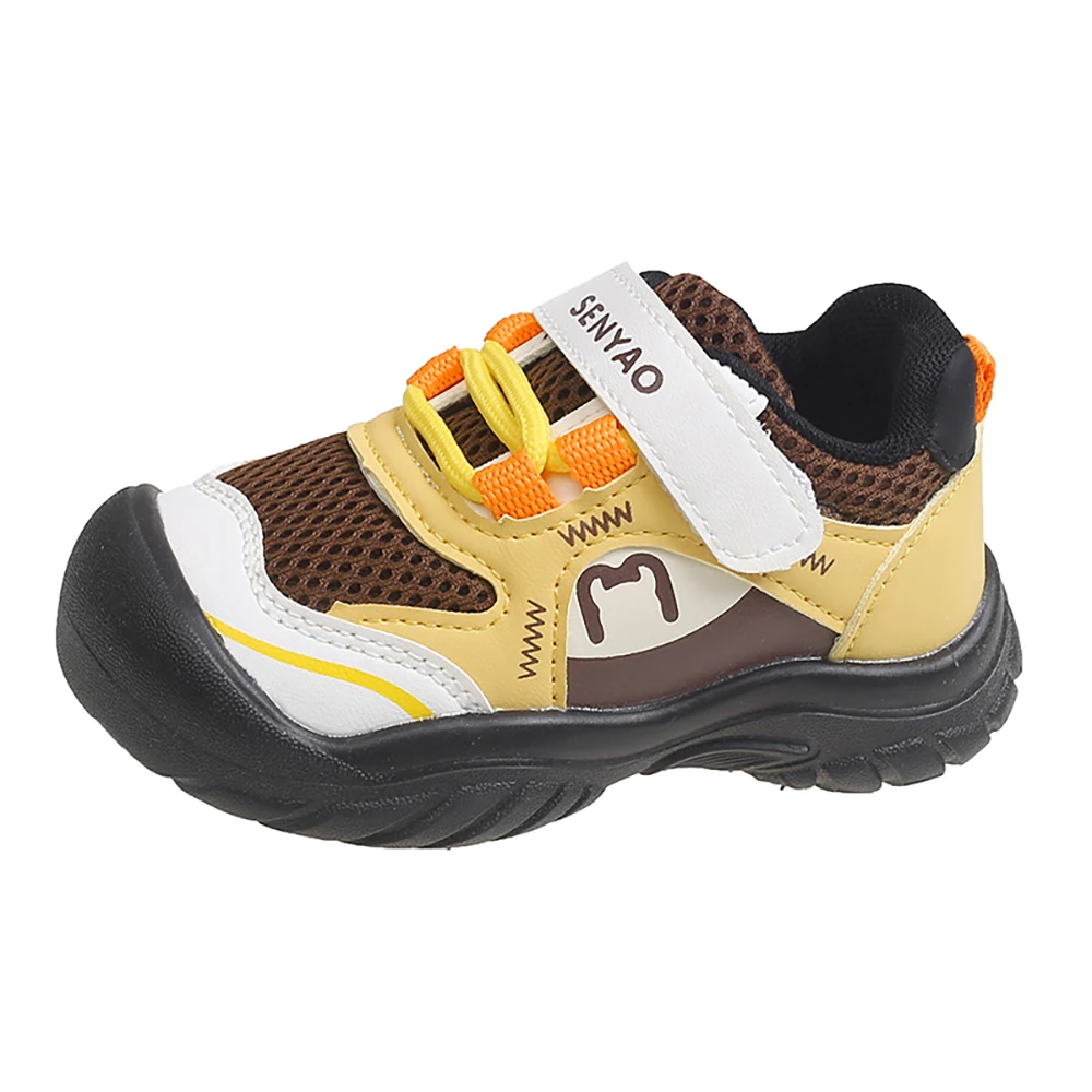 

Спортивная обувь из искусственной кожи для детей, модные детские кроссовки, эргономичные нескользящие кроссовки для мальчиков и девочек, повседневная обувь