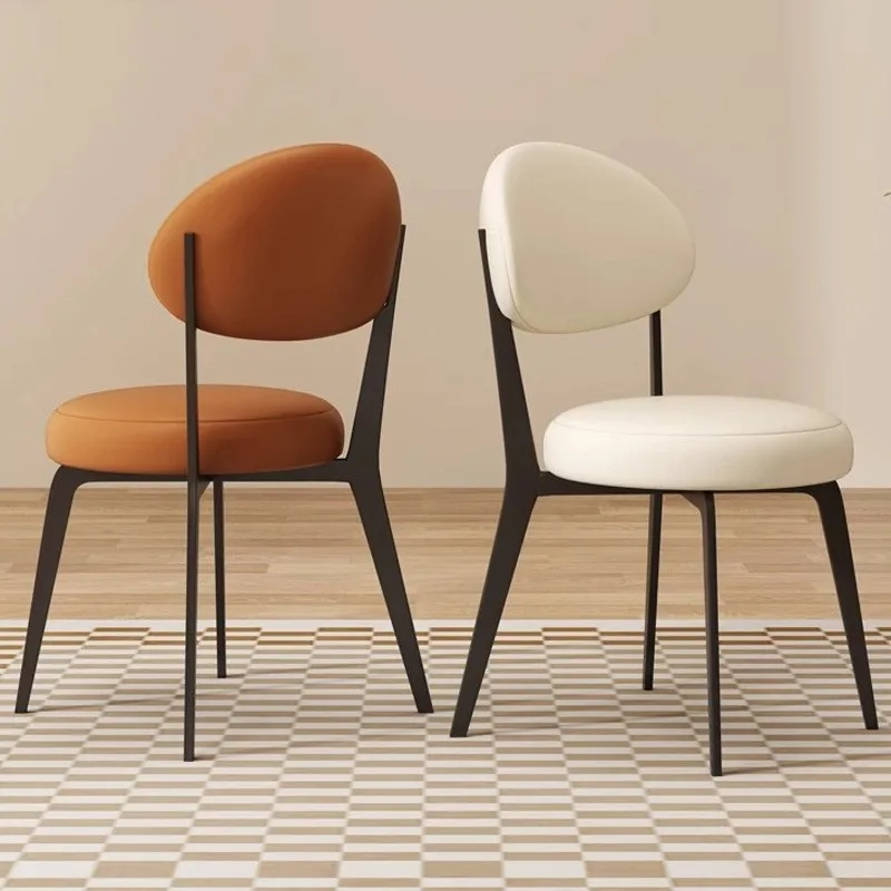 OLEVO Dining Chair Adopts A3 Carbon Steel Frame For Stable And Durable Texture Delicate And Comfortable Sitting Experience