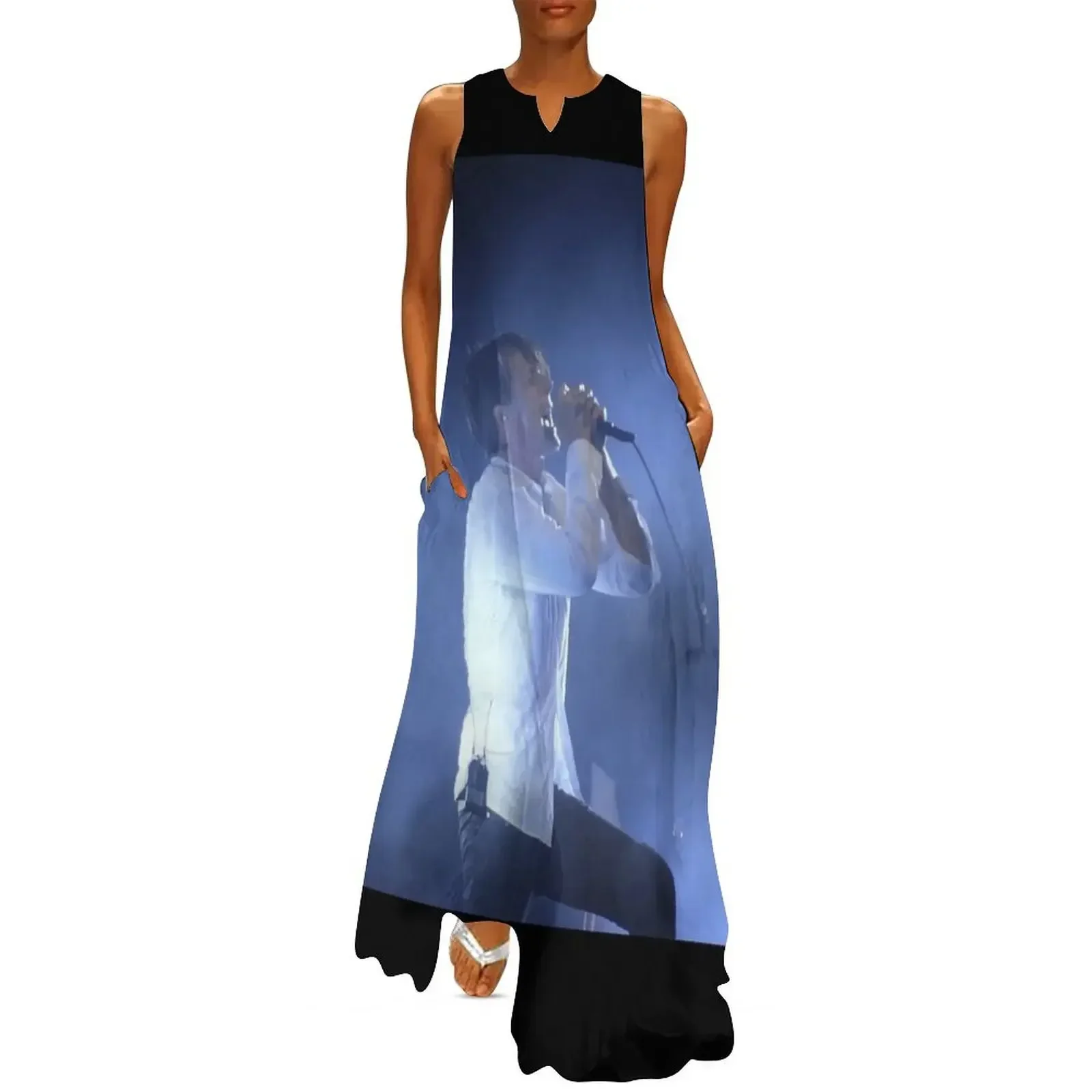 

Suede, Live in Cardiff, Wales, 2019 (10) Long Dress summer dresses Female dress Women long dress Women's evening