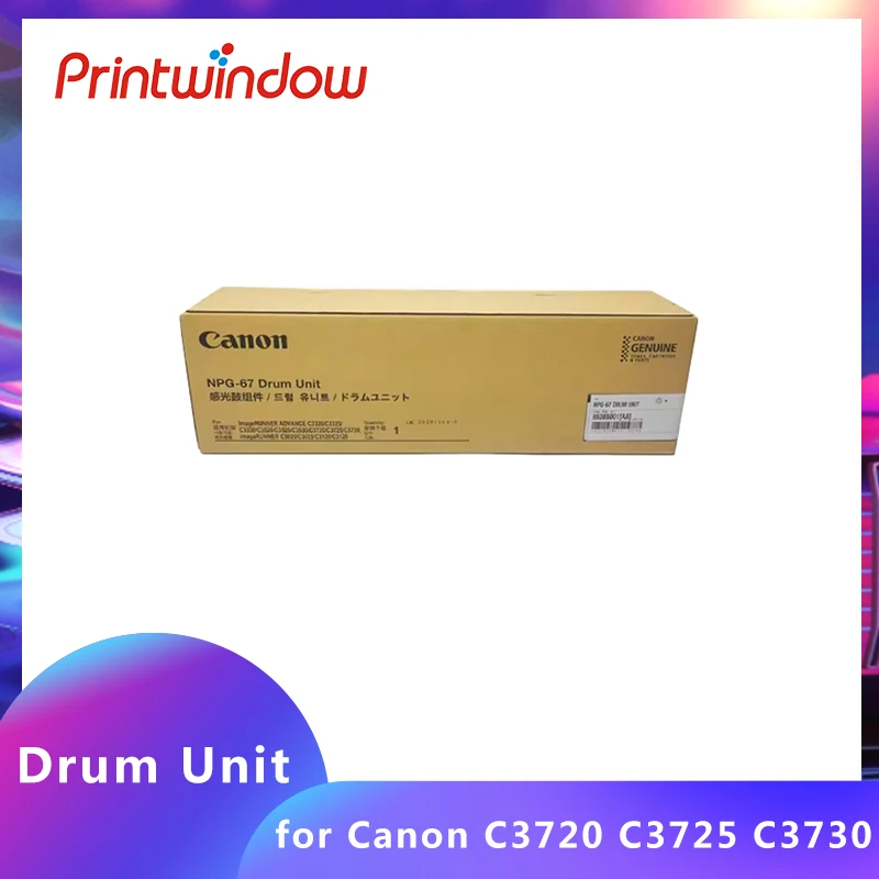 Original NPG-67 Drum Unit For Canon iR C3730 C3725 C3720 C3025 C3520 C3525 C3530 G67 Drum Assembly 8528B001AA