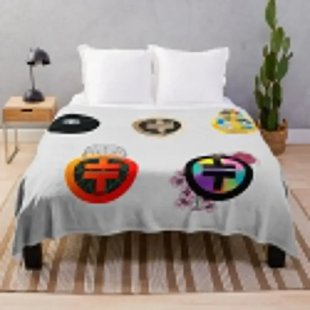

Take That Chronology Symbol - Horizontal Version Throw Blanket Luxurious Soft Blanket Holiday Gift for Family