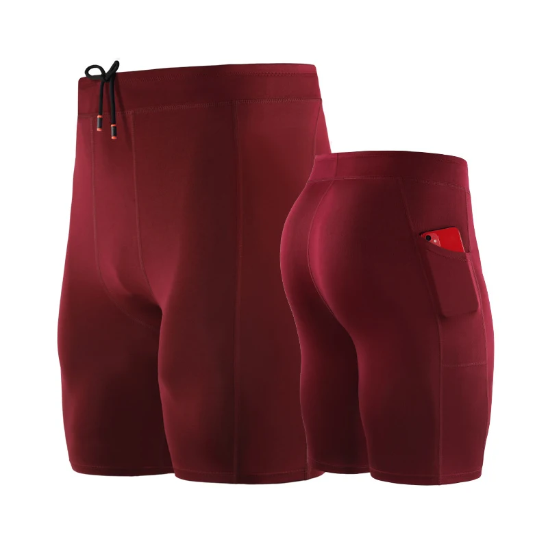 Sommer männlich elastische Laufs horts hohe Taille Basketball-Shorts schnell trocknen lässige Turnhose Sport Strumpfhose Mann Kleidung Streetwear