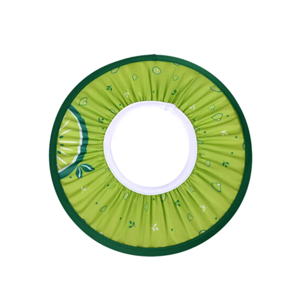 Wet Wipes Waterproof Shampoo Cap Baby Shower Take Bath Shield Green Infant Child