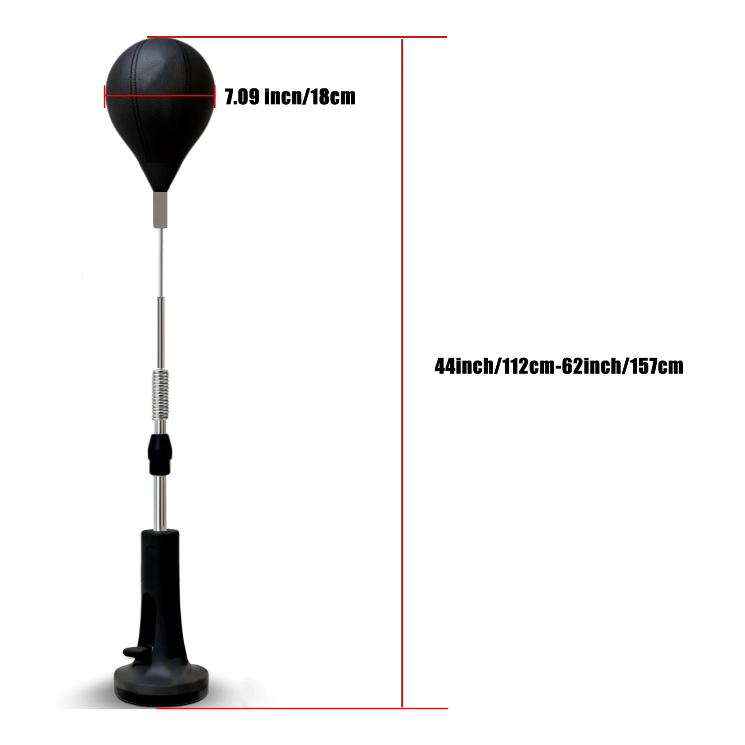 حقيبة ملاكمة ممتازة جديدة، حقيبة كوبرا لتدريب خفة الحركة في الملاكمة، معدات اللياقة البدنية المنزلية، حقيبة منعكسة بقضيب سميك، أفضل هدية للعائلة