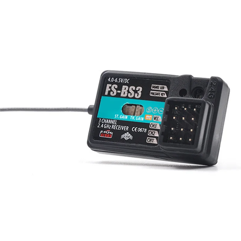 

B03B-Для Flysky FS-BS3 3-канальный приемник для радиоуправляемого контроллера FS GT2 GT2B GT3B GT3C T4B CT6B T6 RC Автомобиль Лодка Запасные части Аксессуары Часть