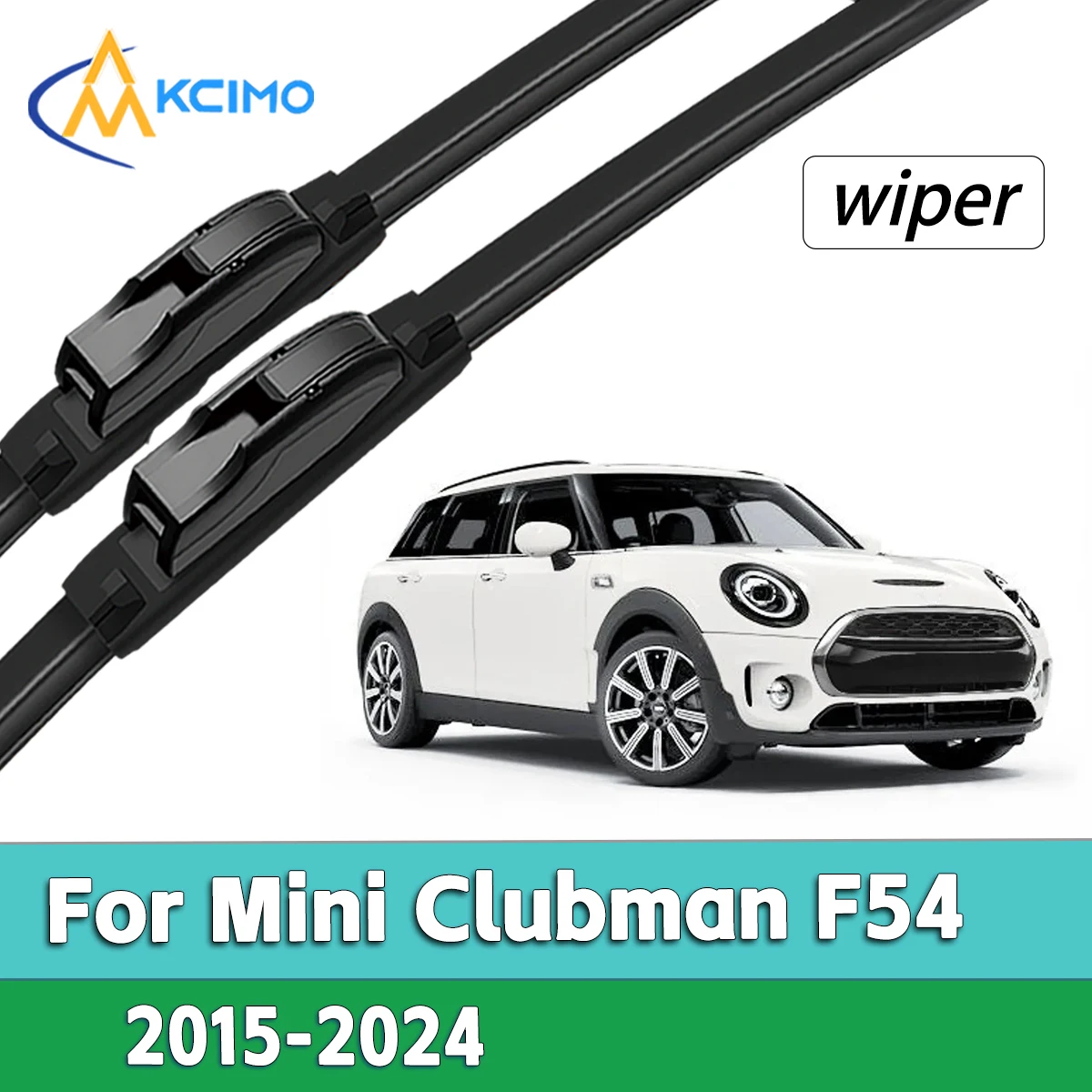 

OEM Style Exact Fit Front Windshield Wiper Blades For Mini Clubman F54 2015-2024 Perfect Replacement Wiper Kit