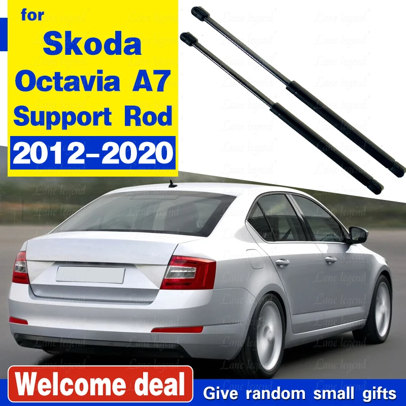 For Skoda Octavia A7 MK3 2012-2020 Car-styling Tailgate Lifter Boot Gas Struts Gas Spring Support Hydraulic Rod Car Accessories