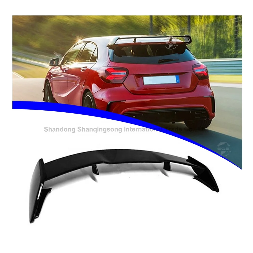

High-Quality Car Cover Parts Rear Wing Spoiler Exterior Accessories For Benz A Class W176 A45s Rear Roof Spoiler 2013-2018