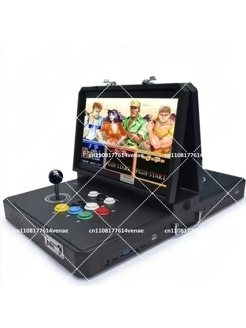 Portable Folding Arcade Game Console Dual Joystick Retro Gaming System All-in-One Handheld Classic Games Machine