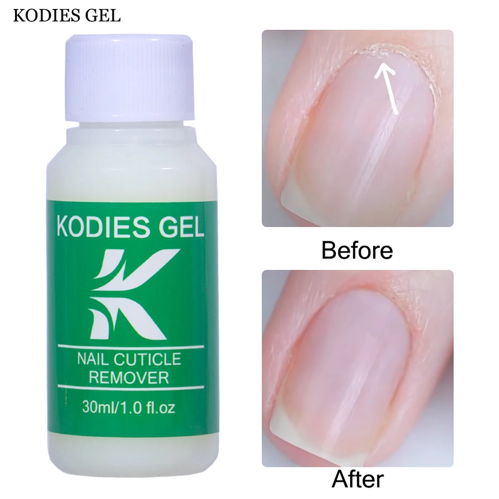 كوديس جل المهنية مزيل الجلد الميت المنقي السائل مقشر زيت البشرة علاج باديكير تليين الأظافر الجلد الميت 30 مللي