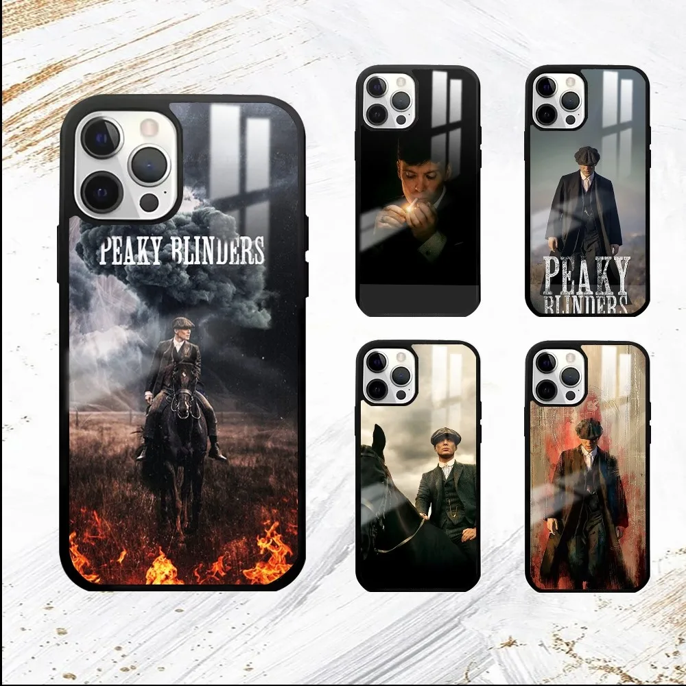 Movie Peaky Blinders Phone Case For iPhone 16 15 14 13 12 11 Pro Max Plus Mini PC Fashion mirror phone case