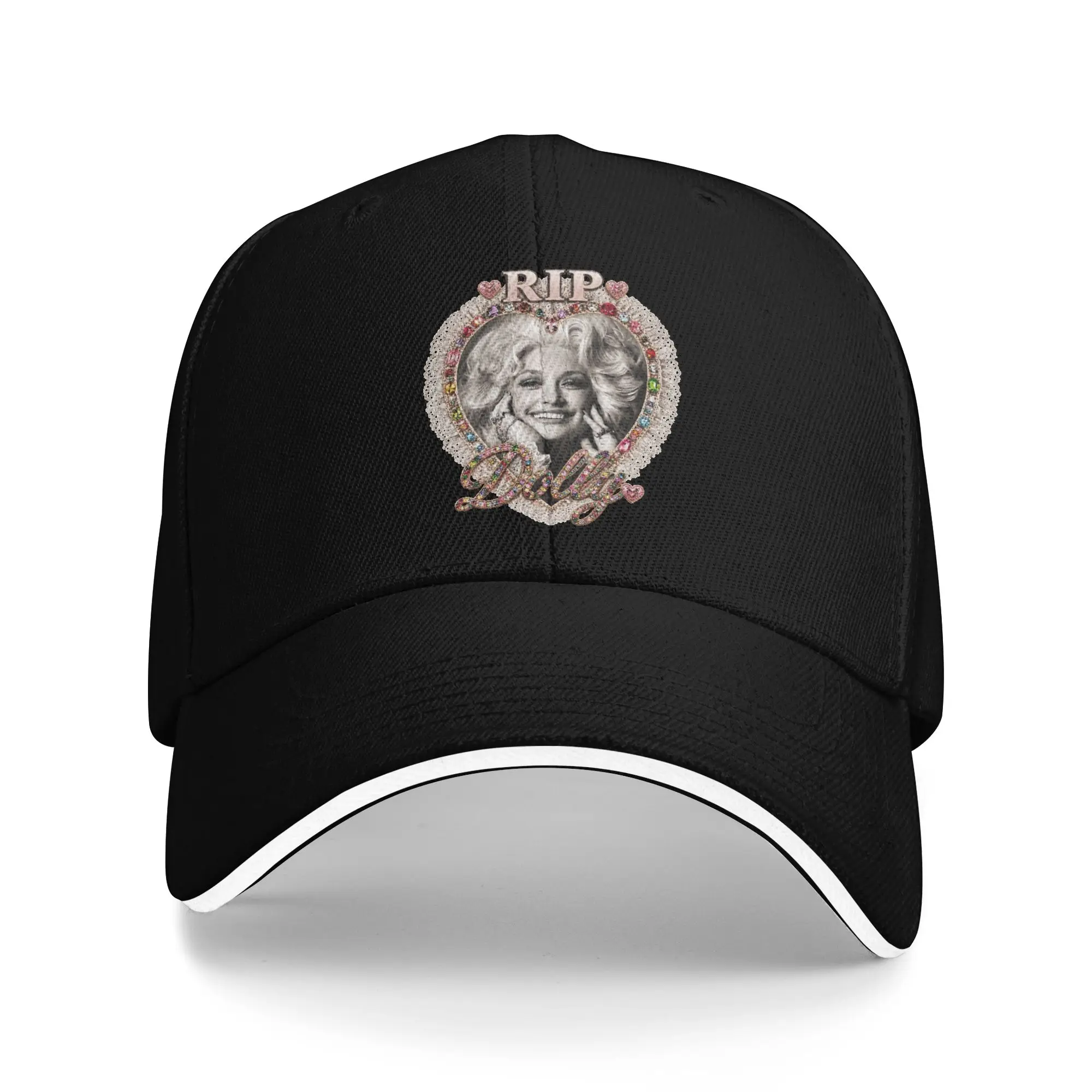 Women Men Singer D-Dolly Parton Outdoor Hat  Adjustable Baseball Caps New Baseball Cap Snapback Sunshade