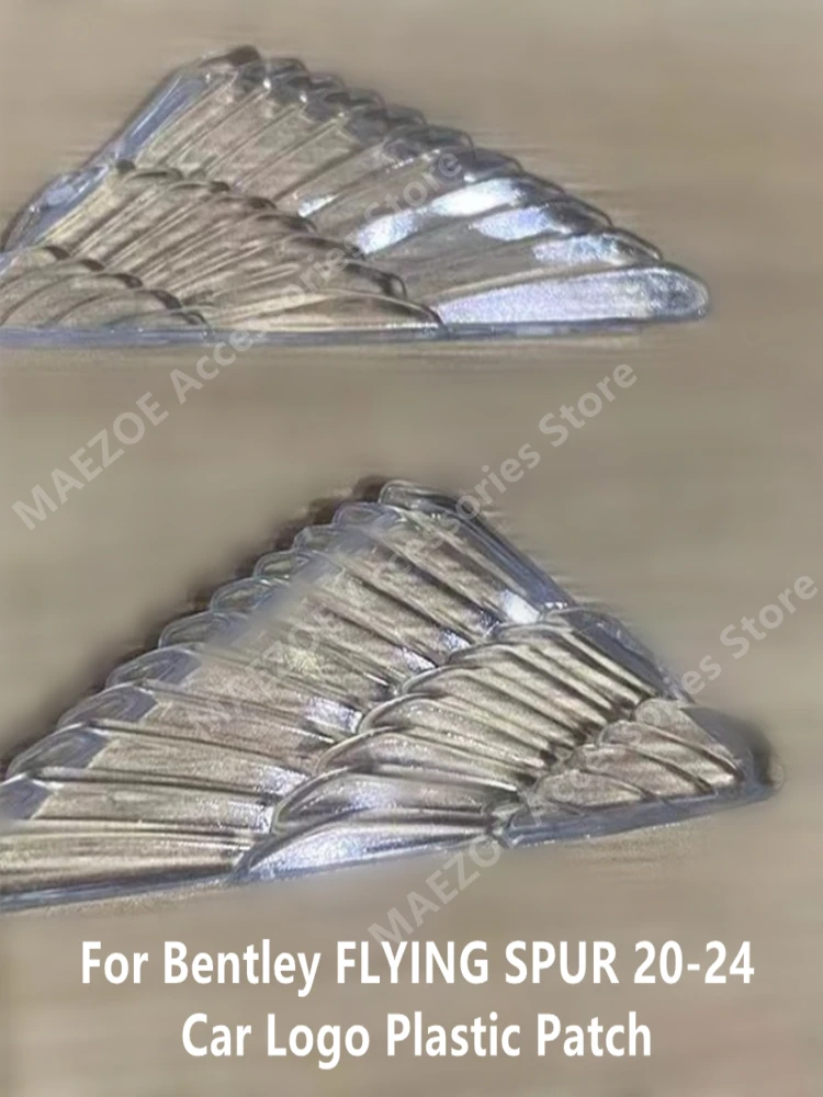 Voor Bentley Flying Spur 20-24 Auto Logo Plastic Patch, Auto Exterieur Modificatie Accessoires Refit - afbeelding 2