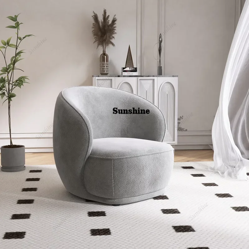 

Luxury Arc-Shaped Sofa | Elegant Seating for Beauty Salons, Nail Studios, and Fashion Stores | Plush Reception ​ FT