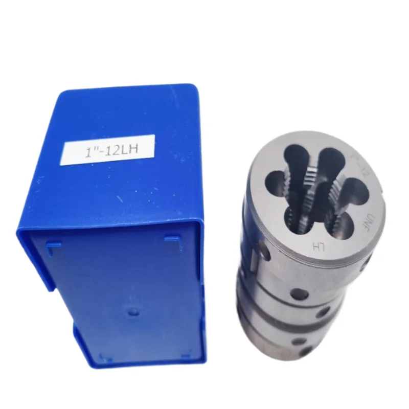 Left hand American die UN/UNC/UNF/UNS/UNF 1/4 5/16 3/8 7/16 1/2 9/16 5/8 3/4 7/8 1-8, thread tool for external thread tapping