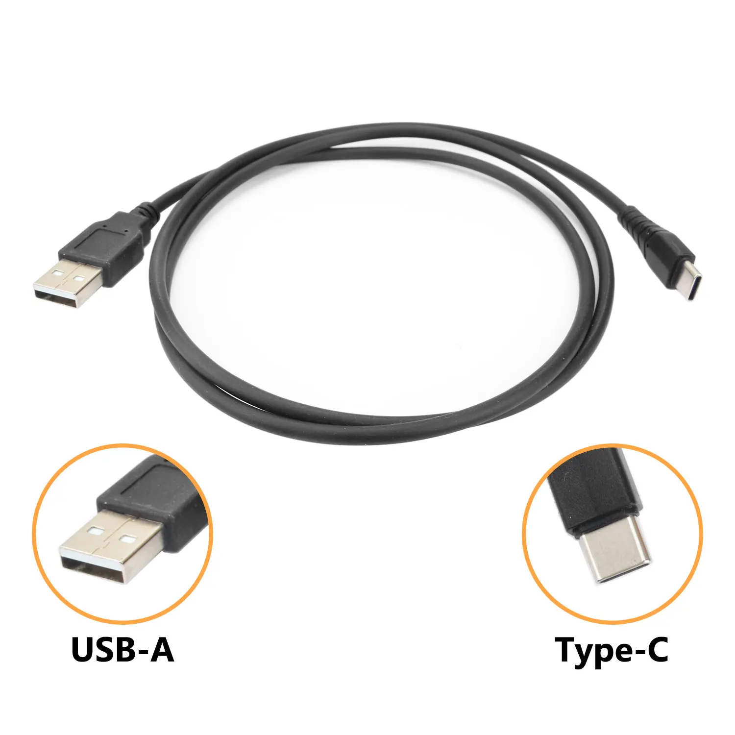 USB Type-C Programming Charging 2 in 1 Data Cable for Walkie Talkie HIROYASU CQ-7373 IC-980Pro HI-B8 HI-B6 Baofeng UV-32 UV-25