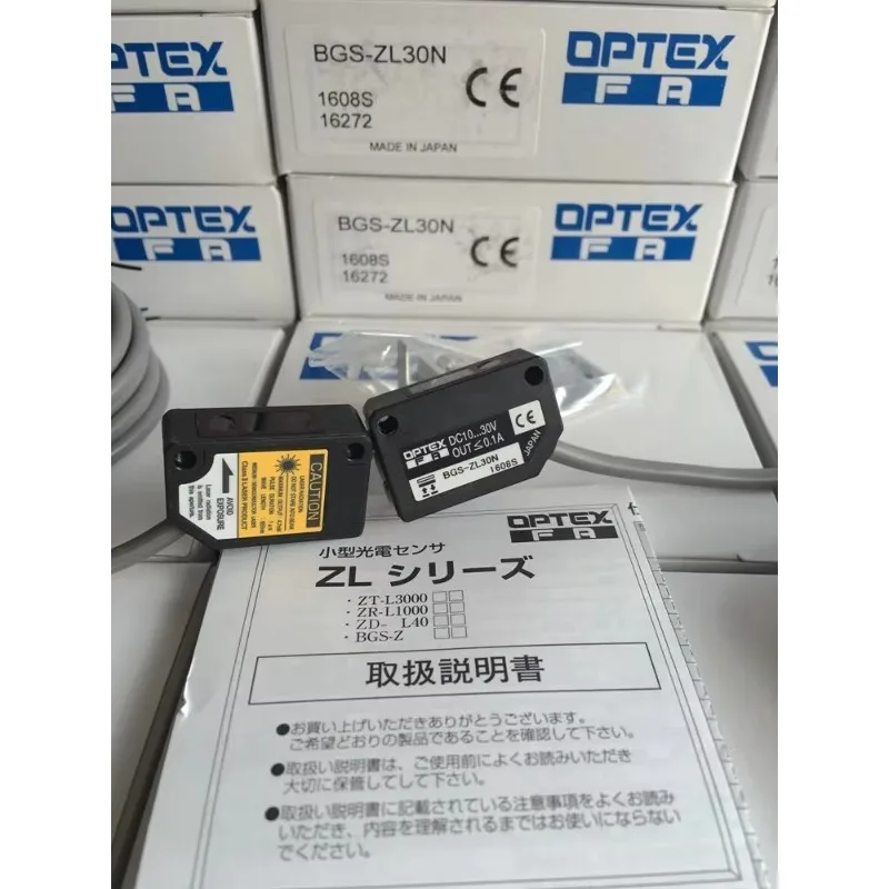OPTEX photoelectric switch BGS-ZL30N BGS-ZL10N BGS-ZL30P BGS-ZL10P 1PCS