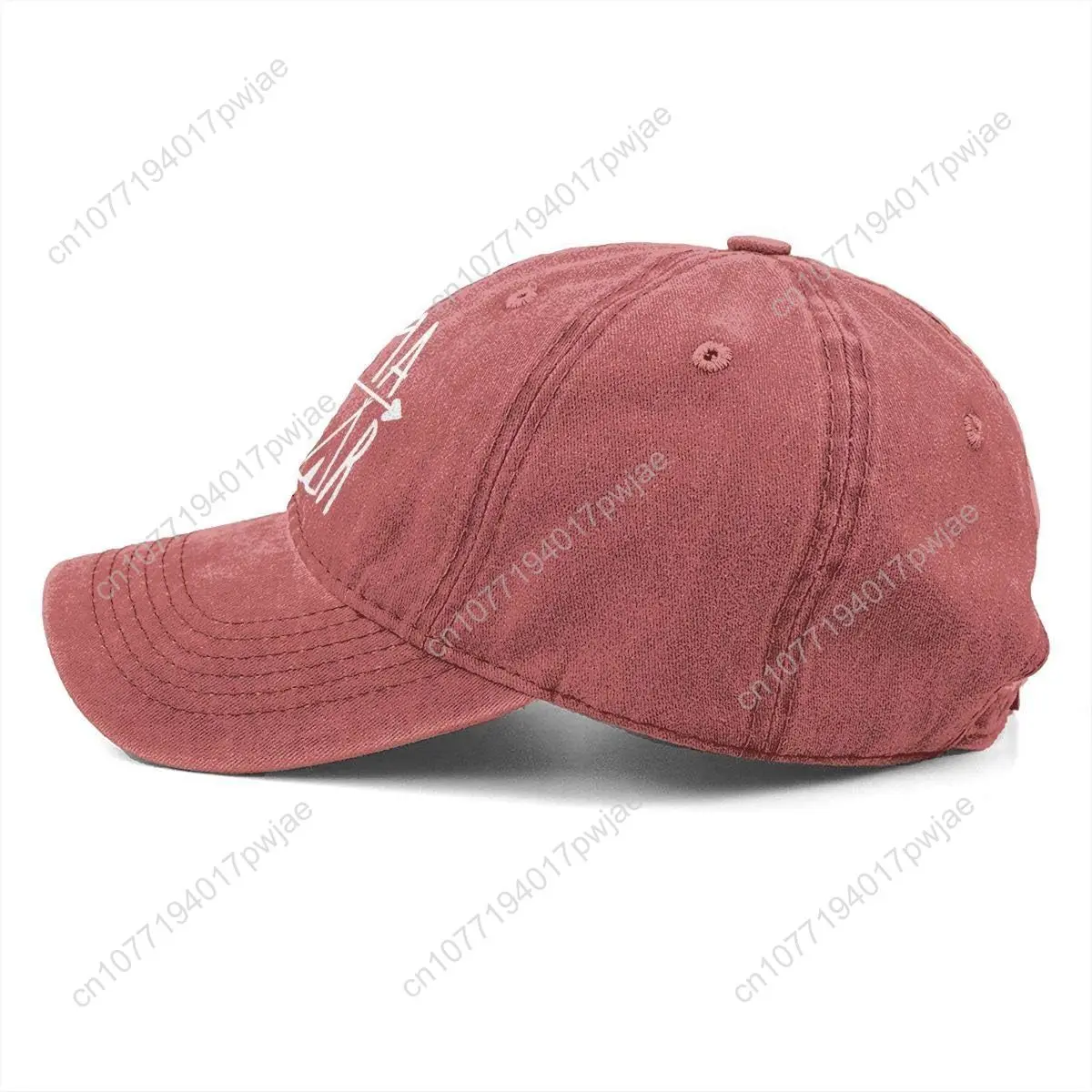 KKMKSHHG Unisex Mama Bear denim hoed verstelbare gewassen geverfde katoenen papa baseball caps