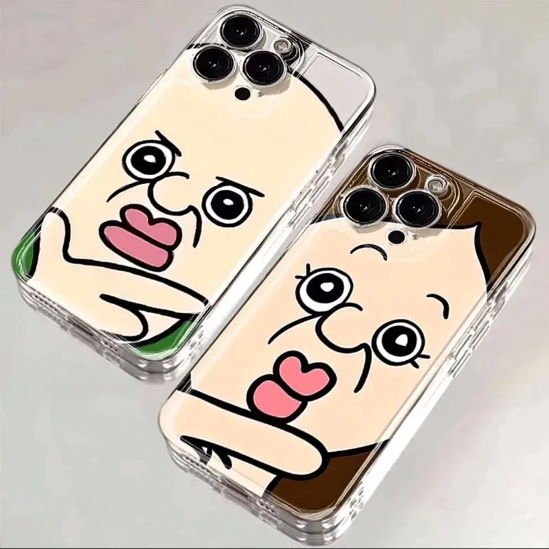 

Cartoon Bang Bang Tang Tang Phone Case For Samsung Galaxy S25 S23 S24 S22 Ultra Plus Soft Cover For Galaxy S24+ S23+ S25+ Shell