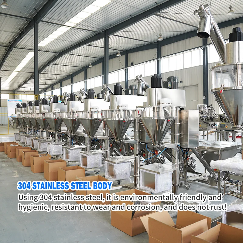Semi Automatic Micro Dosing / Powder  / Auger Filler and Weigher / Screw Conveyor Filling Packing Machine