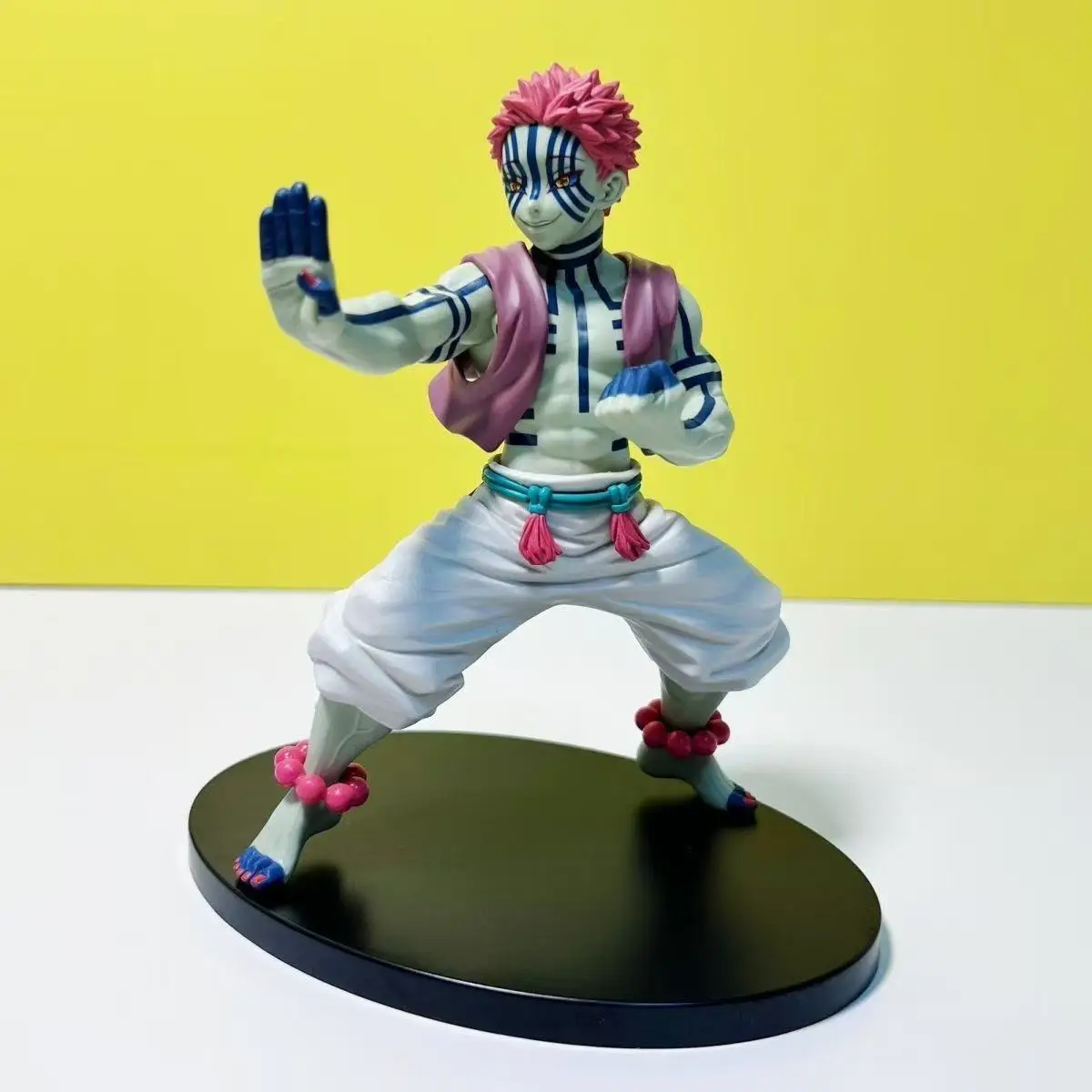 Anime Demon Slayer Figure Model Toy Juuni Kitsuki Akaza Battle Figure Doll Desktop Decoration Collection Gifts view 3