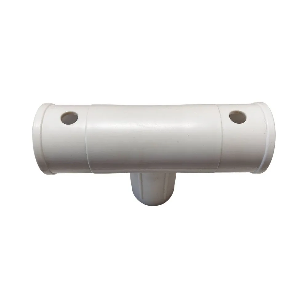 PP Plastic 3-Way T-Joint for 1.5 Inch Pool Pump Plumbing Systems Designed for For INTEX and Similar Frame Pool Setups