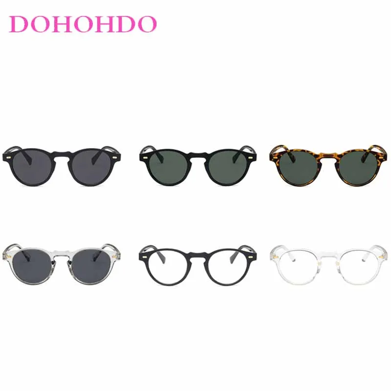 

Fashion Retro Rivets Decorate Small Round Frame Women Sunglasses Brand Designer Driving Shades Fishing Sunglasses Men UV400 Очки