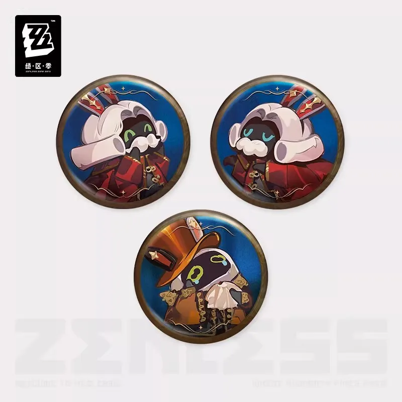 [Genuine] miHoYo Game Zenless Zone Zero Bangboo Astra Yao Belle Wise Evelyn Anime Badge Laser Ticket Mouse Pad Cosplay Xmas Gift