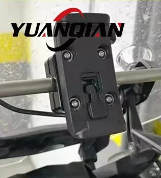 12MM Universal GPS Holder Bar Clamp Navigation Bracket Phone GPS Holder For Yamaha Tenere 700 MT07 Super Tenere XTZ1200 Aprilia