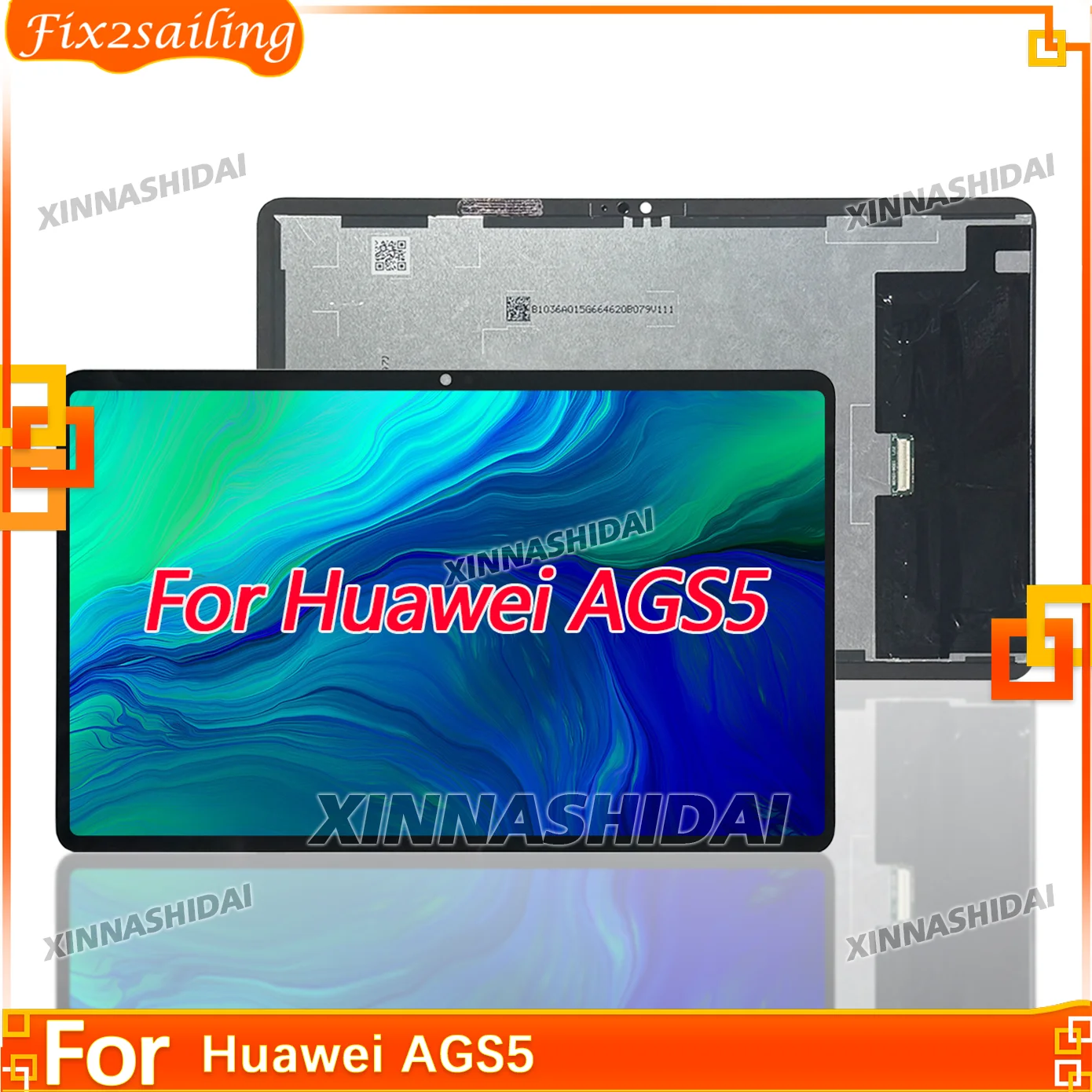 

AAA Quality For Huawei AGS5 LCD Display Touch Screen Digitizer Tablet for AGS5 LCD Assembly Replacment Parts