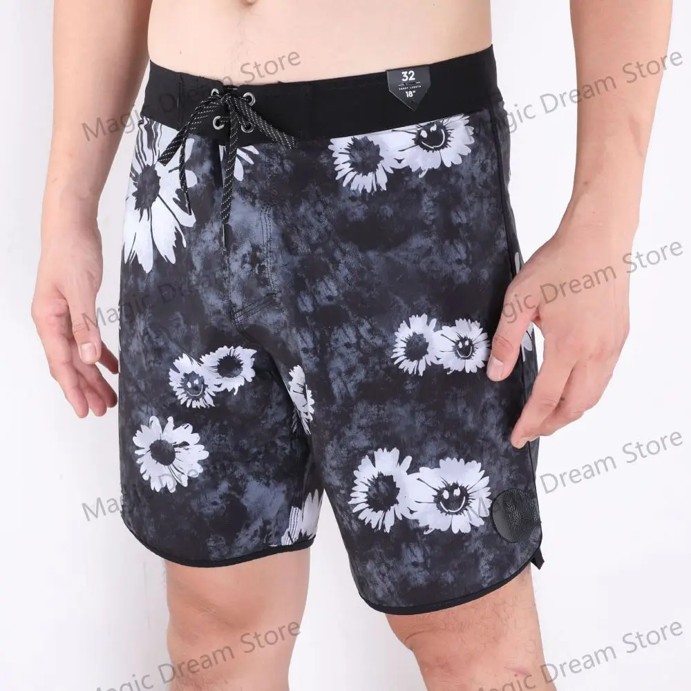 Men‘s Brand Board Shorts For Men New Bermuda Beach Pants Quick-dry Waterproof Surf Shorts Brand Beach Surf Shorts