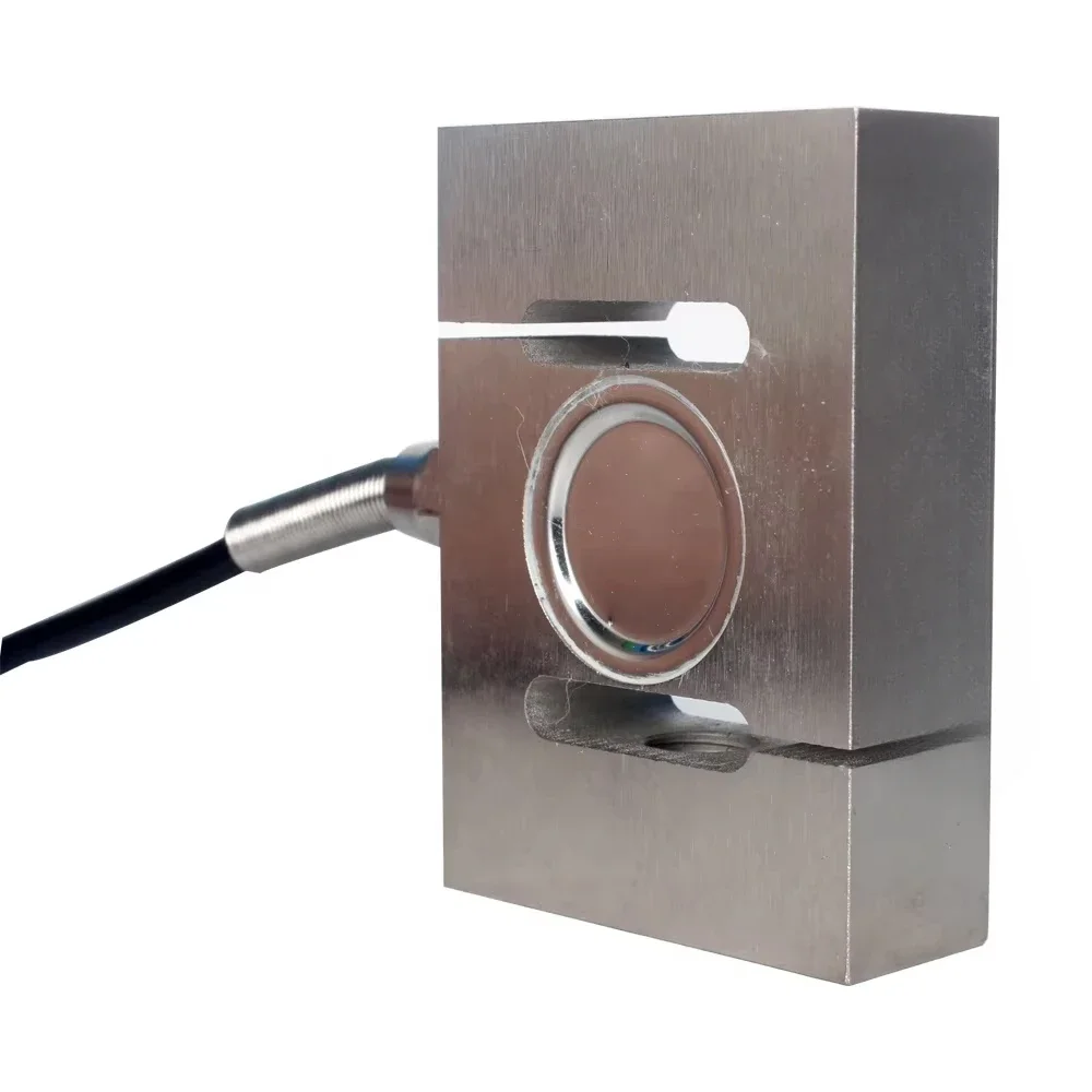 5kg 50kg 100kg 200kg 500kg 1000kg 2000kg 5000kg Weight Sensor Push Pull Strain Gauge Tension Compression S Type Load Cell