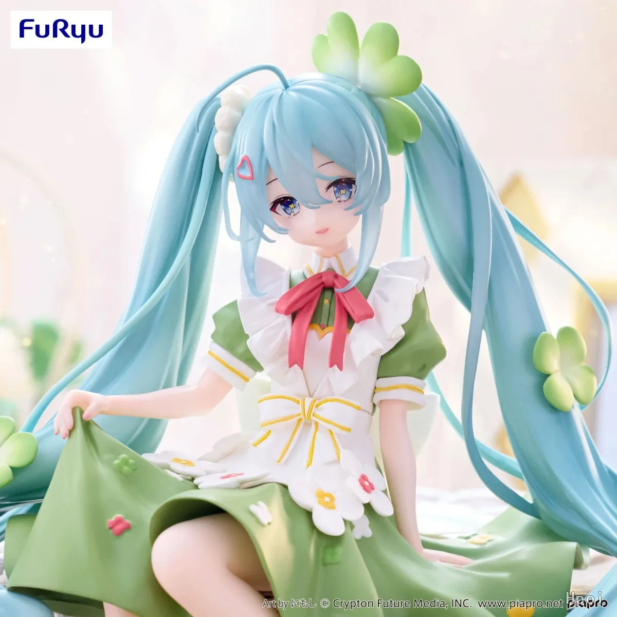 15 センチメートルアニメフィギュア初音ミクヌードルストッパーラッキーグラス妖精アクションフィギュア PVC コレクションモデル装飾おもちゃギフト