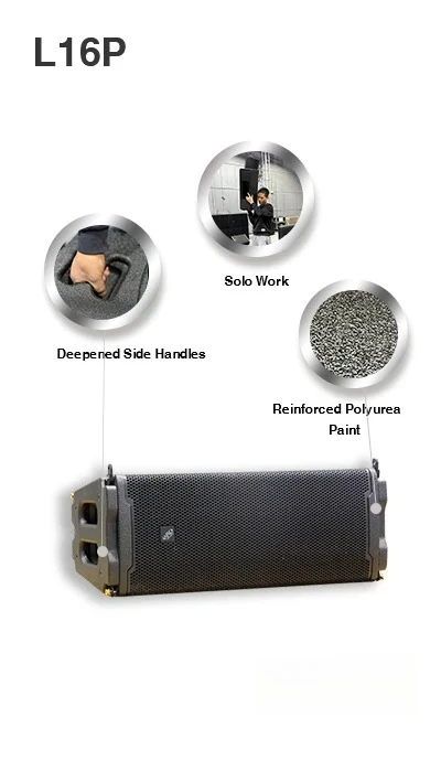 Dare Audio L16 Dual 8-Zoll Passive Line Array 1800 Watt Audio Sound Equipment