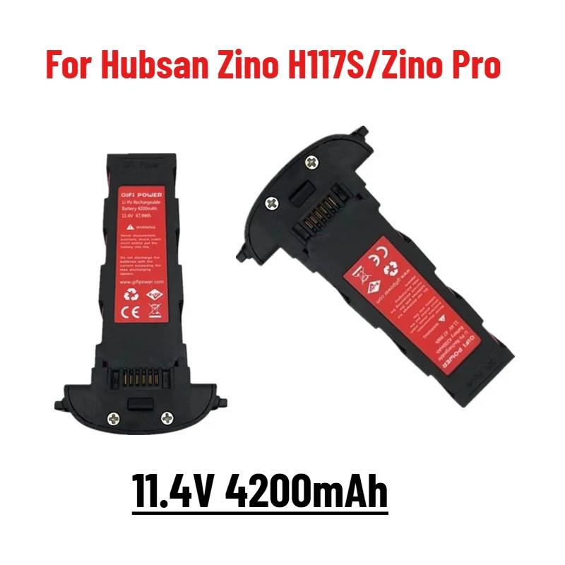 

For Hubsan Zino H117S/Zino Pro 11.4V 4200mAh High Capacity Battery